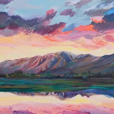 油画风景天空头像第1张