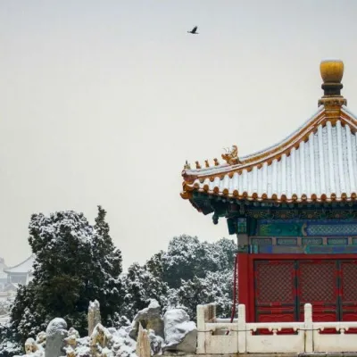 高清好看的故宫雪景唯美图片头像第1张
