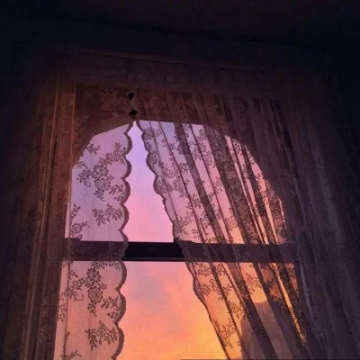 ins风冷色系治愈风景个性头像第1张