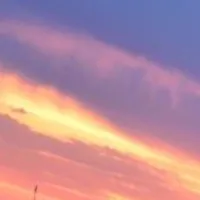 超美的夕阳唯美微信头像图片第1张
