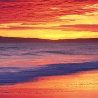 绝美的夕阳图片唯美头像第1张