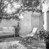 好看的文艺淡然黑白头像风景图片第1张