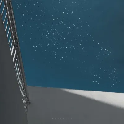 2021风景微信头像蓝色清新图片第1张