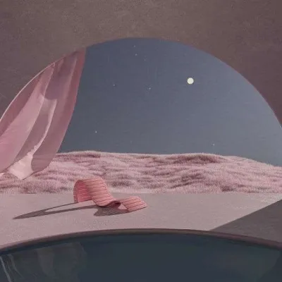 高清风景唯美适合做头像的月亮图片第1张