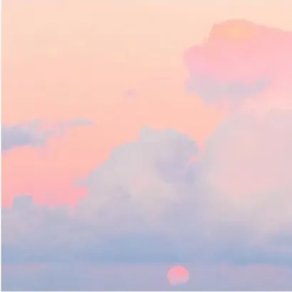 高清粉色超美丽风景图片头像第1张