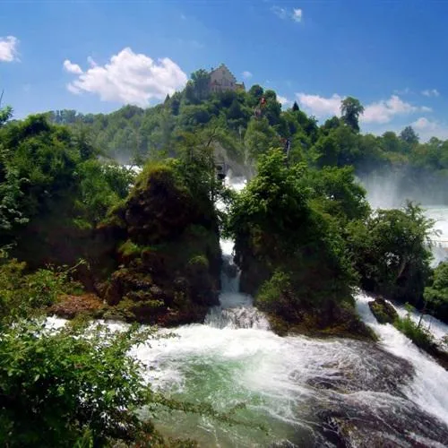高清真实的山水风景花草瀑布头像大全第1张
