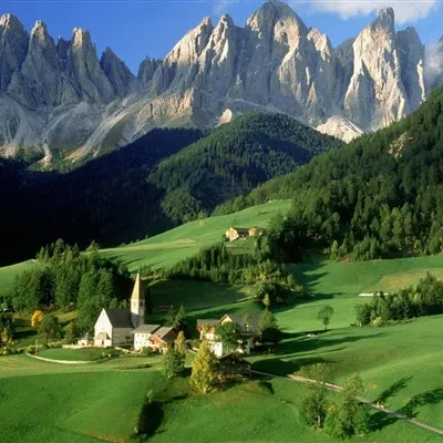 宁静清新的乡村风景高清头像第1张