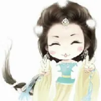 可爱q版女生头像古典的美第1张