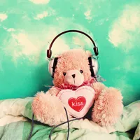 可爱毛绒熊头像唯美图片大全第1张