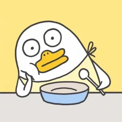可爱搞怪最近很火的鸭子头像图片第1张