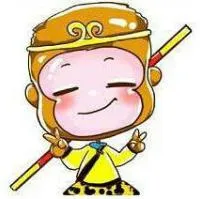 秀剪刀手卡通头像图片第1张