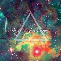 2013个性非主流好看的原宿风星空三角形图片头像大全第1张