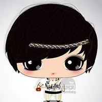 漂亮好看的卡通系列唯美穿婚纱女生头像图片第1张