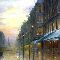 一片浓浓的绿阴唯美风景个性头像第1张