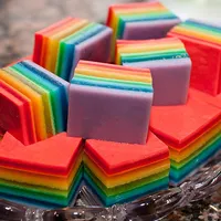 五彩斑斓的糖果头像图片第1张