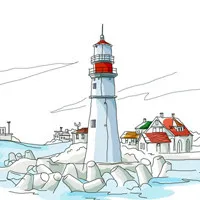 混搭系小清新风景主题QQ头像图片第1张