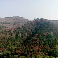 秋游红叶谷风景头像图片第1张