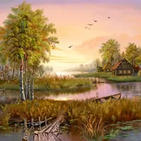 人间仙境唯美风景头像图片第1张