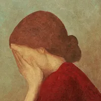 手绘素描个性少年QQ颓废头像图片第1张