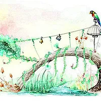 蜡笔唯美风景头像第1张