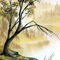 高清唯美油画风景QQ头像图片第1张