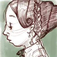 简单人物插画头像第1张