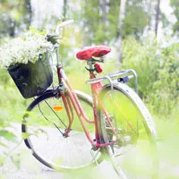 可爱唯美单车头像第1张