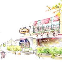 qq头像小清新风景唯美卡通场景第1张