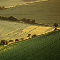 无边无际的唯美草原风景头像第1张