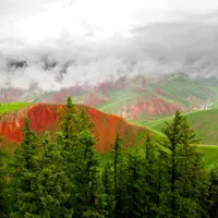 青海祁连山风景头像第1张