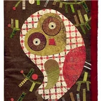 可爱的手工制作的猫头鹰头像图案头像经典的第1张