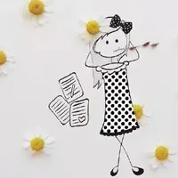 简约的手绘插画+实物制作成的美图头像分享第1张