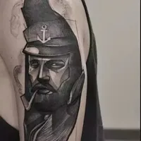 人物肖像纹身头像第1张