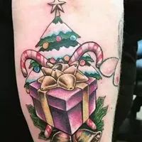 圣诞主题纹身QQ头像图片大全第1张