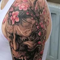 手臂经典般若纹身头像第1张