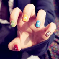 时尚女生美甲头像图片第1张