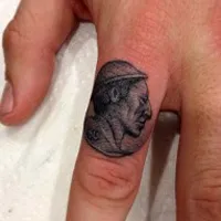 霸气个性非主流纹身qq头像图片第1张