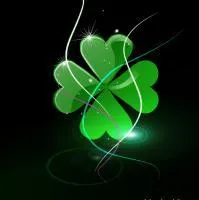 寓意吉祥四叶草微信头像图片第1张