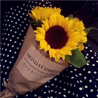 好看的向日葵头像第1张