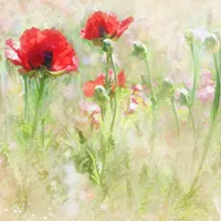 手绘花朵头像第1张