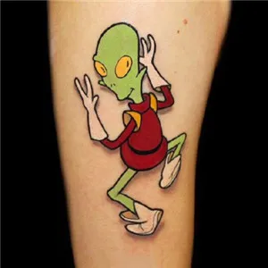 可爱纹身卡通头像第1张