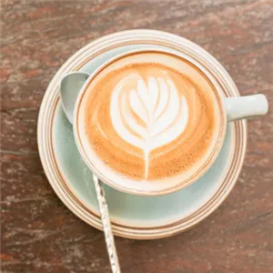 咖啡心形拉花图片经典头像第1张