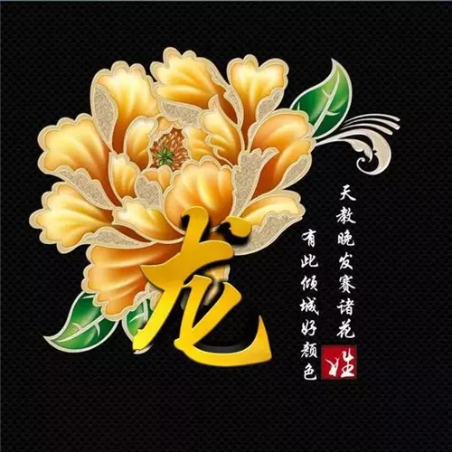 牡丹姓氏头像第1张