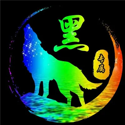 姓氏头像炫彩荧光主题第1张