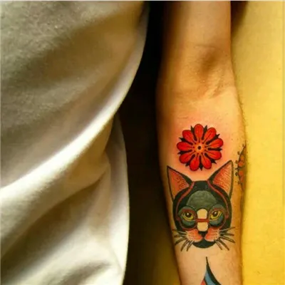 水彩纹身头像第1张