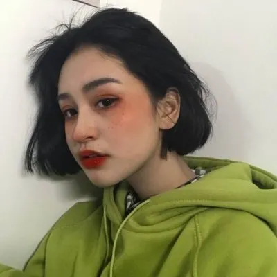 绿色的头像女第1张