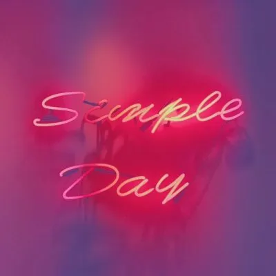 文字灯光头像第1张