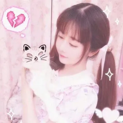 qq个性头像粉色系女生第1张