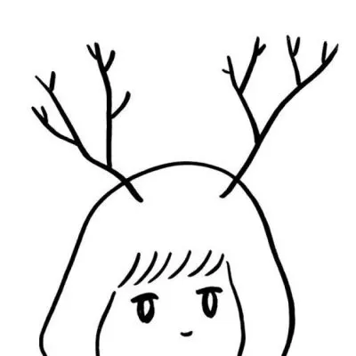 手绘简笔画头像大全第1张