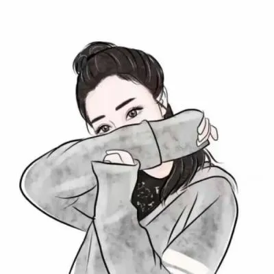 微信头像女生手绘简约个性第1张